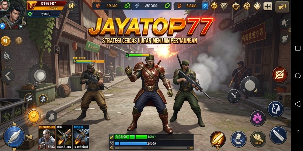 Tampilan gameplay JAYATOP77 yang mengesankan dan penuh strategi.